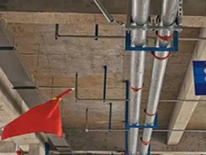 来安管廊支架的安装方法