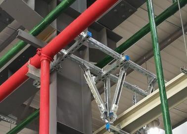来安该抗震支架的整体式支吊架结构协调性好
